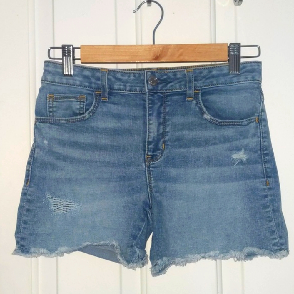 GAP Denim Midi Shorts Girls Size 14